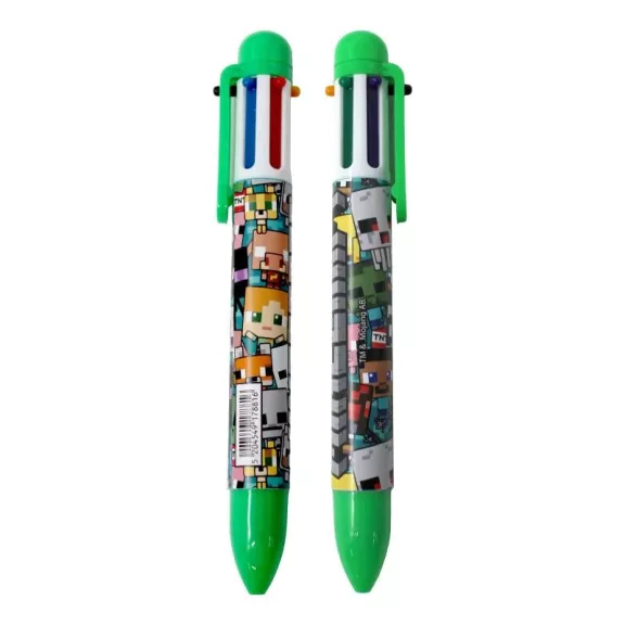 Minecraft Chibi 6 színű toll Minecraft Chibi 6 színű toll