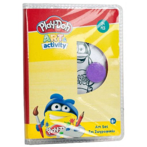 Play-Doh Art kreatív szett, rajzkészlet 24 db-os