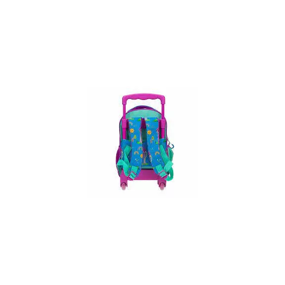 Disney Hercegnők Rapunzel gurulós ovis hátizsák, táska 30 cm