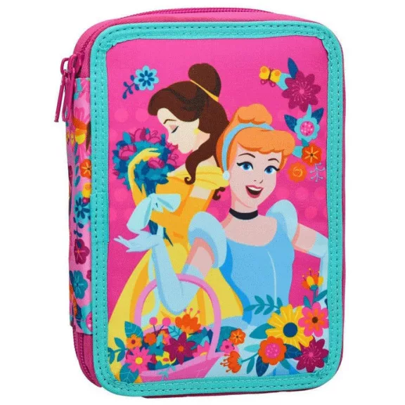 Disney Hercegnők Spring tolltartó töltött 2 emeletes Disney Hercegnők Spring tolltartó töltött 2 emeletes