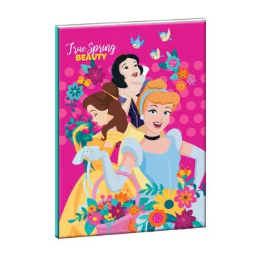 Disney Hercegnők Spring B/5 vonalas füzet 40 lapos
