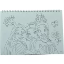 Disney Hercegnők Spring A/4 spirál vázlatfüzet 40 lapos matricával Disney Hercegnők Spring A/4 spirál vázlatfüzet 40 lapos matricával
