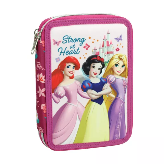 Disney Hercegnők Strong tolltartó töltött 2 emeletes Disney Hercegnők Strong tolltartó töltött 2 emeletes