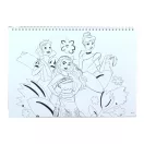 Disney Hercegnők Your World A/4 spirál vázlatfüzet 40 lapos matricával