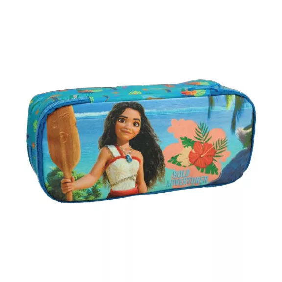 Disney Vaiana Bold Adventurer 2 rekeszes tolltartó 26 cm Disney Vaiana Bold Adventurer 2 rekeszes tolltartó 26 cm