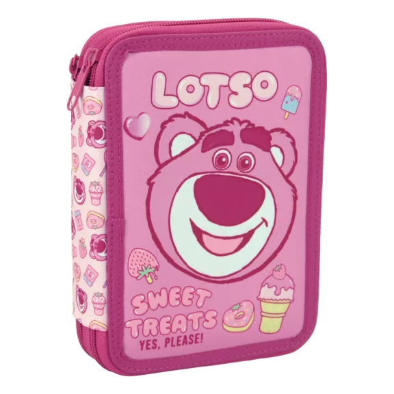 Disney Játékháború Lotso Jam tolltartó töltött 2 emeletes Disney Játékháború Lotso Jam tolltartó töltött 2 emeletes