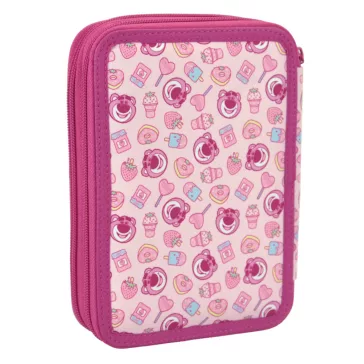   Disney Játékháború Lotso Jam tolltartó töltött 2 emeletes