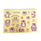 Disney Játékháború Lotso A/4 spirál vázlatfüzet 40 lapos matricával Disney Játékháború Lotso A/4 spirál vázlatfüzet 40 lapos matricával