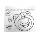 Disney Játékháború Lotso A/4 spirál vázlatfüzet 40 lapos matricával Disney Játékháború Lotso A/4 spirál vázlatfüzet 40 lapos matricával