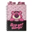 Disney Játékháború Lotso Jam A5 notesz, jegyzetfüzet regiszterekkel