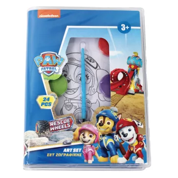 Mancs Őrjárat Rescue Wheels mini művészeti szett