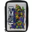 Tini Nindzsa Teknőcök TMNT tolltartó töltött 2 emeletes