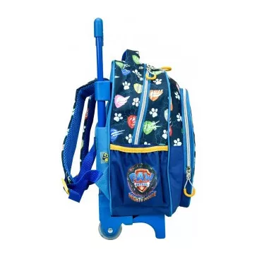   Mancs Őrjárat Power Up gurulós ovis hátizsák, táska 30 cm