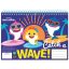 Baby Shark Wave A/4 spirál vázlatfüzet 30 lapos