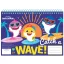 Baby Shark Wave A/4 spirál vázlatfüzet 30 lapos