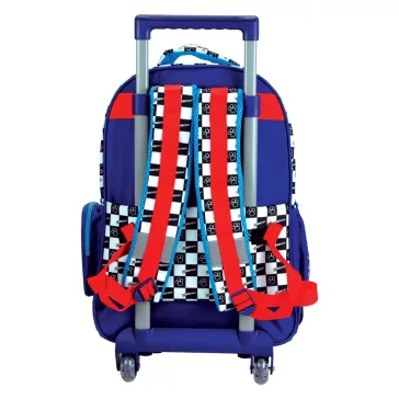   Mancs Őrjárat Racing prémium gurulós iskolatáska, táska 42 cm