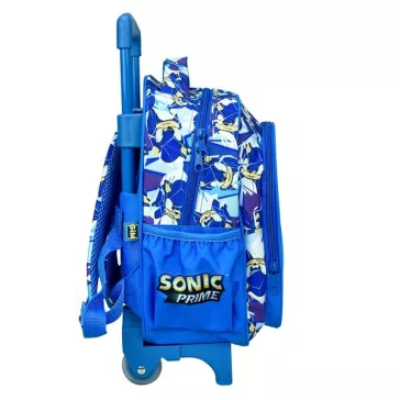   Sonic a sündisznó Prime gurulós ovis hátizsák, táska 30 cm