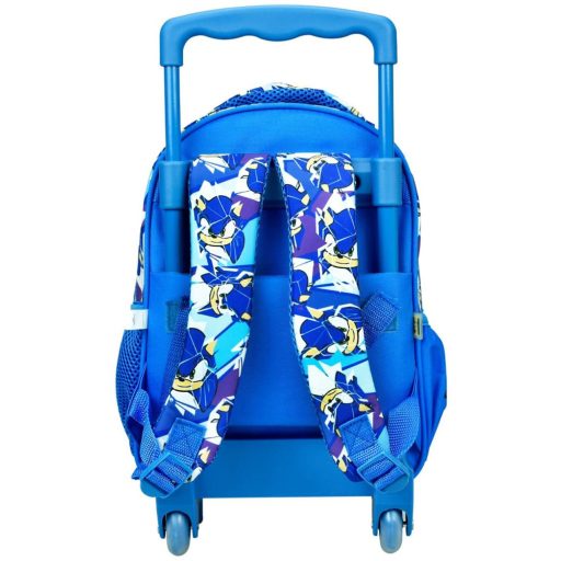 Sonic a sündisznó Prime gurulós ovis hátizsák, táska 30 cm