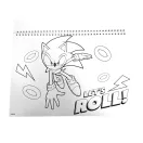 Sonic a sündisznó Speedy A/4 spirál vázlatfüzet 40 lapos matricával Sonic a sündisznó Speedy A/4 spirál vázlatfüzet 40 lapos matricával