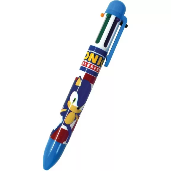 Sonic a sündisznó Ring 6 színű toll Sonic a sündisznó Ring 6 színű toll