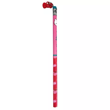 Hello Kitty Sweetheart Pink HB grafit ceruza dísszel