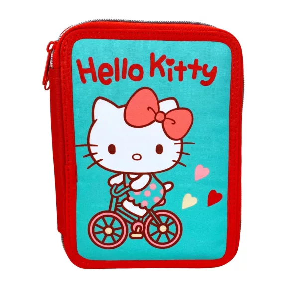Hello Kitty Sweetheart tolltartó töltött 2 emeletes Hello Kitty Sweetheart tolltartó töltött 2 emeletes