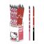 Hello Kitty Sweetheart HB grafit ceruza radír véggel