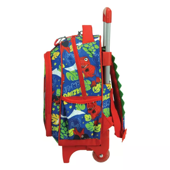 Pókember Spidey Dino-Webs gurulós ovis hátizsák, táska 30 cm