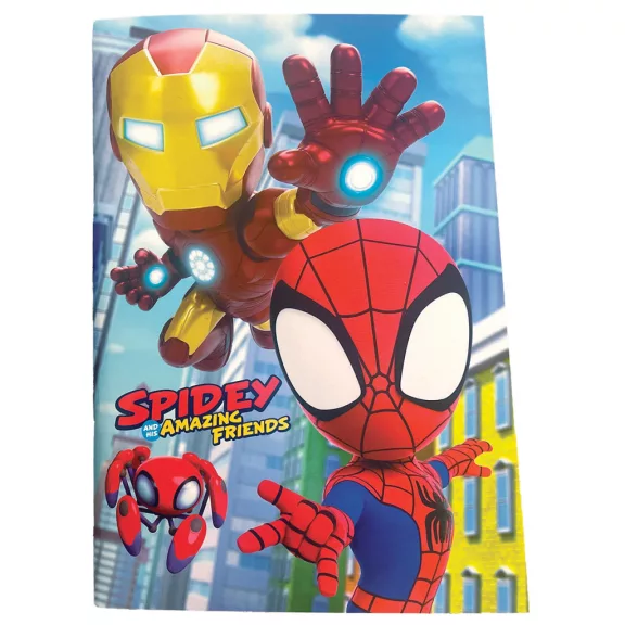 Pókember Spidey Friends B/5 vonalas füzet 40 lapos Pókember Spidey Friends B/5 vonalas füzet 40 lapos