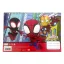 Pókember Spidey Web A/4 spirál vázlatfüzet 40 lapos matricával
