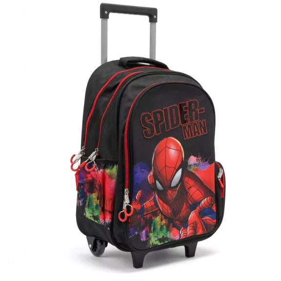 Pókember Global gurulós iskolatáska, táska 46 cm Pókember Global gurulós iskolatáska, táska 46 cm