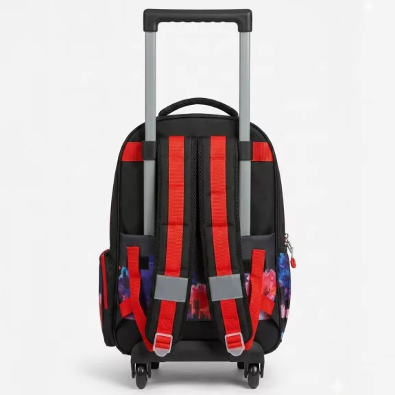 Pókember Global gurulós iskolatáska, táska 46 cm
