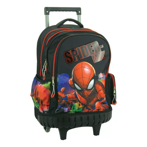 Pókember Global prémium gurulós iskolatáska, táska 42 cm Pókember Global prémium gurulós iskolatáska, táska 42 cm
