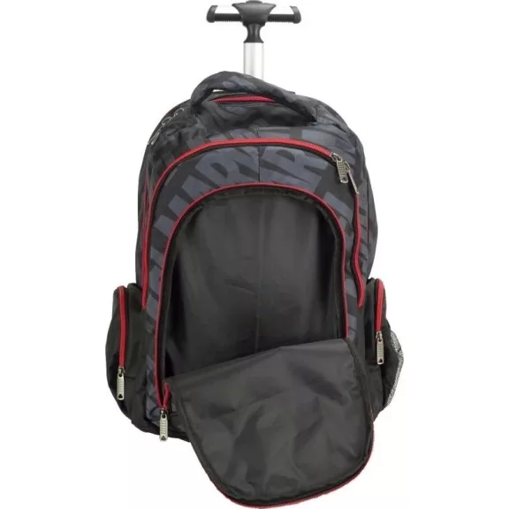 Marvel Black gurulós iskolatáska, táska 46 cm