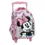 Disney Minnie Pretty in Pink gurulós ovis hátizsák, táska 30 cm
