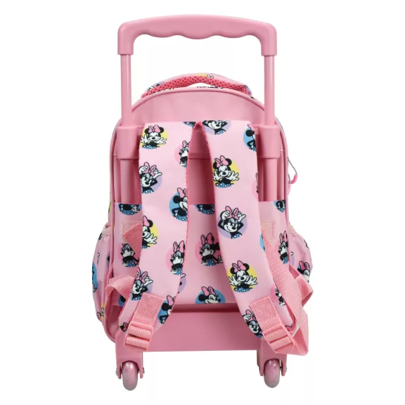 Disney Minnie Pretty in Pink gurulós ovis hátizsák, táska 30 cm