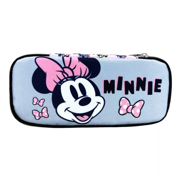 Disney Minnie Pretty in Pink 2 rekeszes tolltartó 26 cm Disney Minnie Pretty in Pink 2 rekeszes tolltartó 26 cm