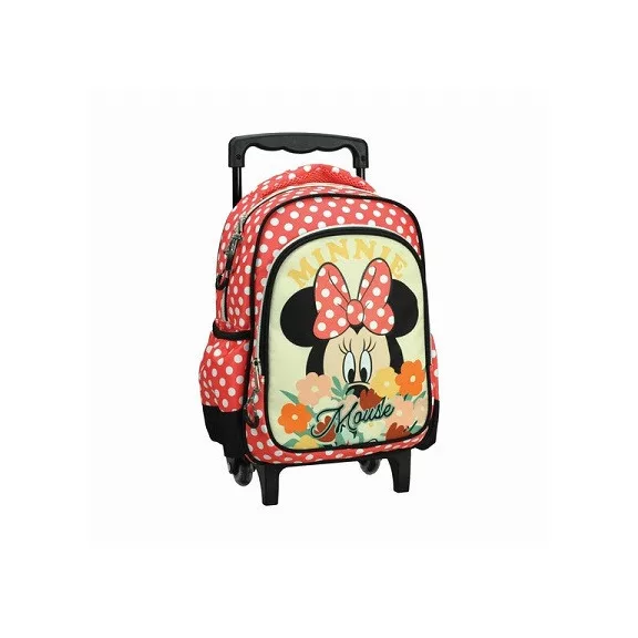 Disney Minnie Floral gurulós ovis hátizsák, táska 30 cm Disney Minnie Floral gurulós ovis hátizsák, táska 30 cm