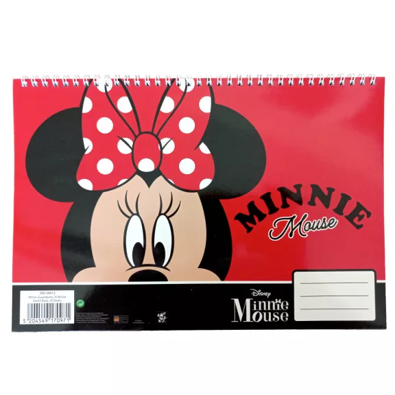 Disney Minnie Nomadic Spirit A/4 spirál vázlatfüzet, 30 lapos Disney Minnie Nomadic Spirit A/4 spirál vázlatfüzet, 30 lapos