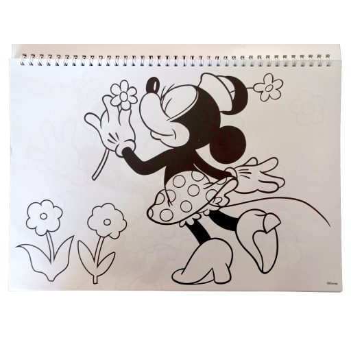 Disney Minnie Nomadic Spirit A/4 spirál vázlatfüzet 40 lapos matricával
