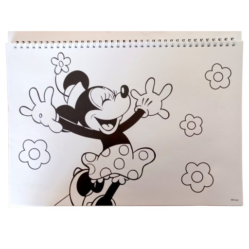 Disney Minnie Nomadic Spirit A/4 spirál vázlatfüzet 40 lapos matricával