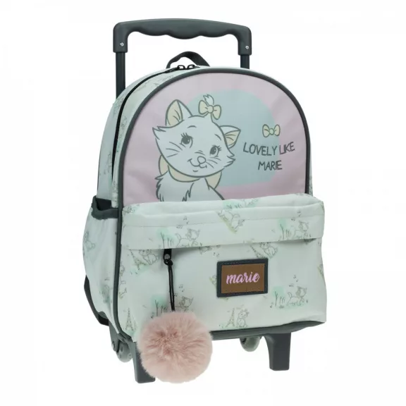 Disney Marie cica Lovely gurulós ovis hátizsák, táska 30 cm Disney Marie cica Lovely gurulós ovis hátizsák, táska 30 cm