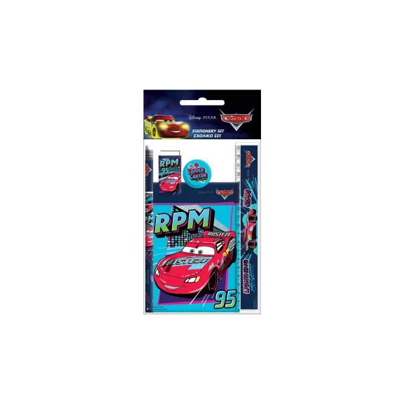 Disney Verdák RPM írószer szett 5 db-os Disney Verdák RPM írószer szett 5 db-os