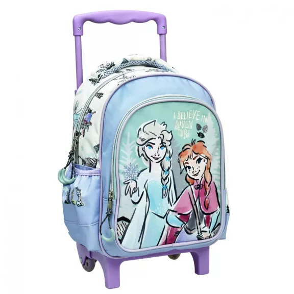 Disney Jégvarázs Adventure gurulós ovis hátizsák, táska 30 cm Disney Jégvarázs Adventure gurulós ovis hátizsák, táska 30 cm