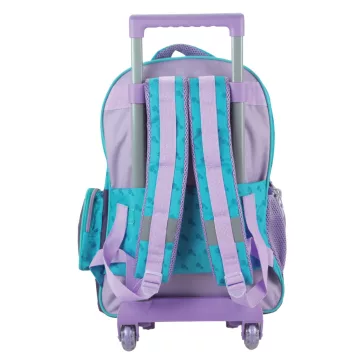   Disney Jégvarázs Modern Magic prémium gurulós iskolatáska, táska 42 cm