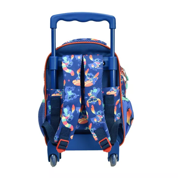 Disney Lilo és Stitch, A csillagkutya Chillin' gurulós ovis hátizsák, táska 30 cm