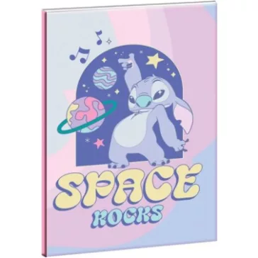   Disney Lilo és Stitch, A csillagkutya Space Rocks B/5 vonalas füzet 40 lapos