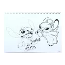 Disney Lilo és Stitch, A csillagkutya Blast A/4 spirál vázlatfüzet 40 lapos matricával Disney Lilo és Stitch, A csillagkutya Blast A/4 spirál vázlatfüzet 40 lapos matricával