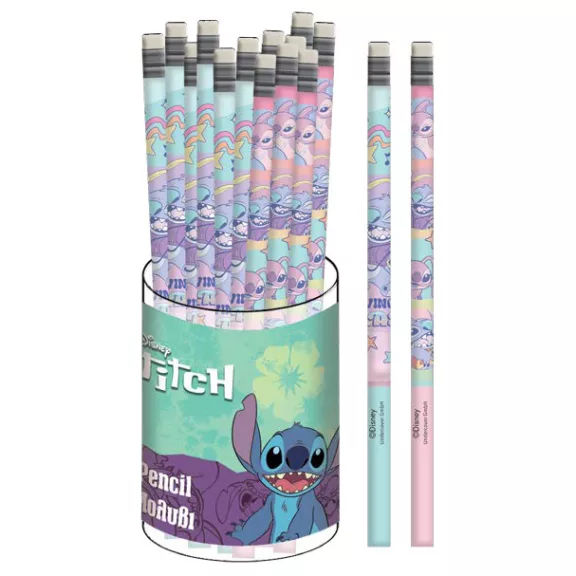 Disney Lilo és Stitch, A csillagkutya Star Stuff HB grafit ceruza radír véggel Disney Lilo és Stitch, A csillagkutya Star Stuff HB grafit ceruza radír véggel