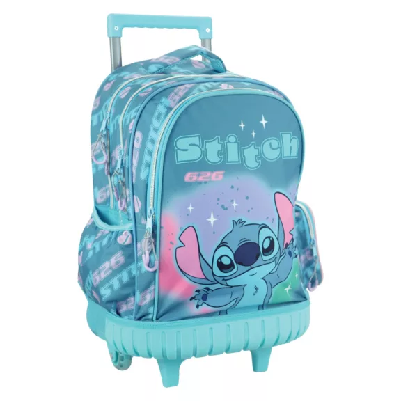 Disney Lilo és Stitch, A csillagkutya Brush It Out prémium gurulós iskolatáska, táska 46 cm Disney Lilo és Stitch, A csillagkutya Brush It Out prémium gurulós iskolatáska, táska 46 cm